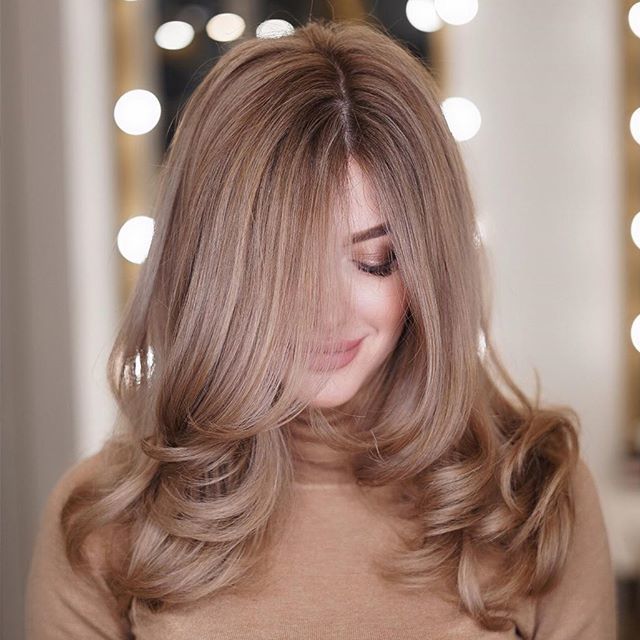 Окрашивание волос - до и после