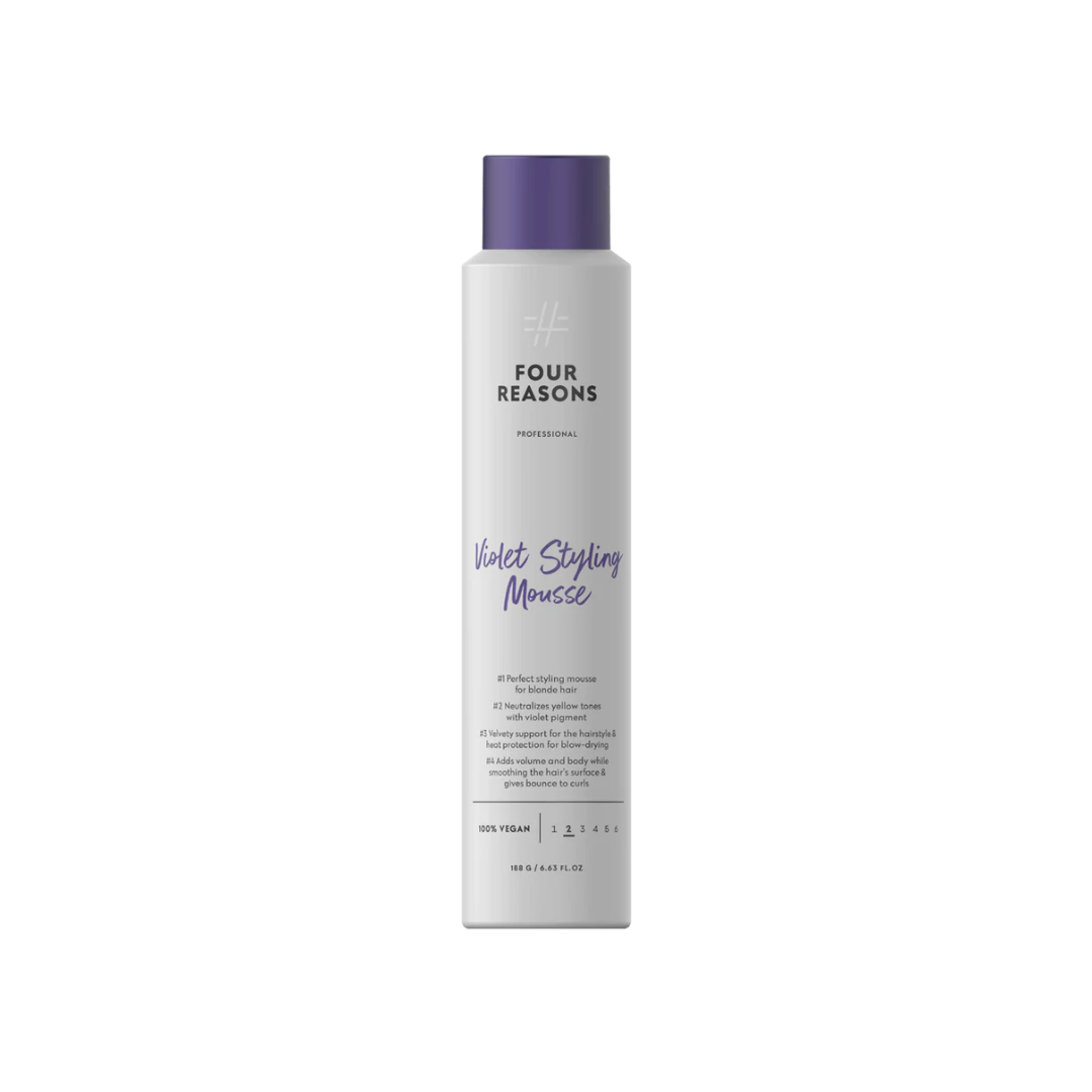 FOUR REASONS Violet Styling Mousse 190ml
